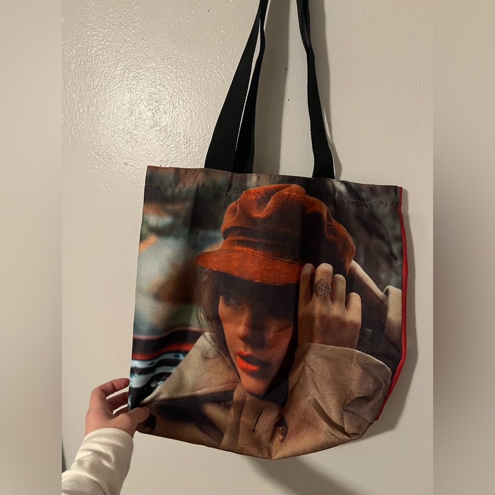 Taylor Swift Capital One Red Tote